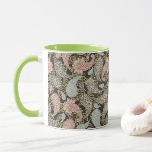 Paisley Pattern  Mugg (Med munk)
