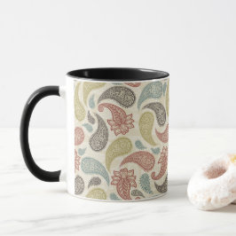 Paisley Pattern  Mugg