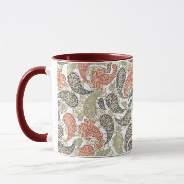 Paisley Pattern  Mugg (Vänster)