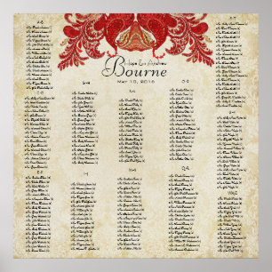 Paisley Peacock - välj 35 x 35 storlek för 200 gäs Poster