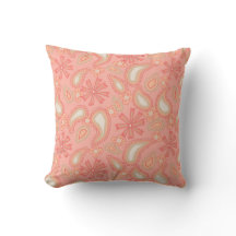Paisley Persika Blommor