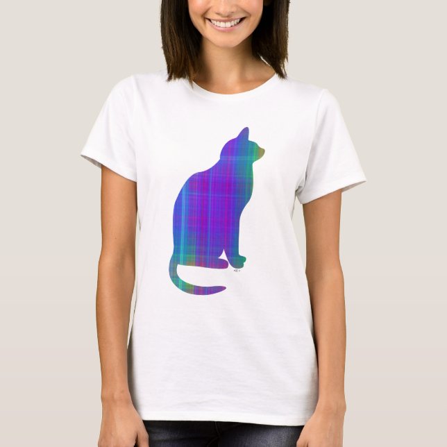 Paisley Play Cat Tee Shirt (Framsida)