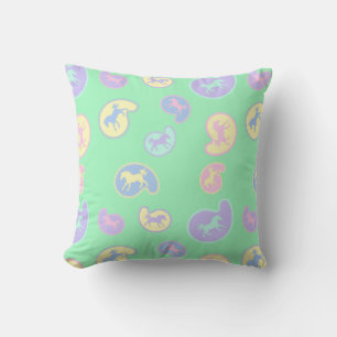 Paisley Ponies Kudde