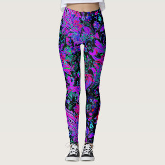 Paisley Psykedeliska Leggings