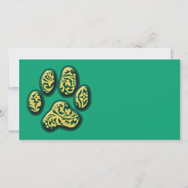 Paisley Puppy Skriv ut (Framsida)