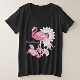 Paisley Rosa Flamingo T Shirt