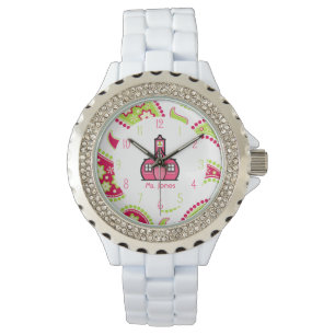 Paisley & rosa Schoolhouselärareklocka Armbandsur