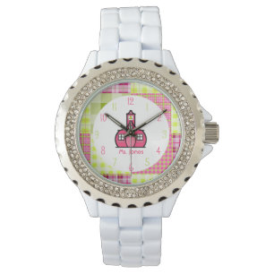 Paisley & rosa Schoolhouselärareklocka Armbandsur