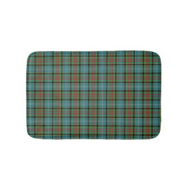 Paisley Scotland Tartan Teal Play Mönster Badrumsmatta
