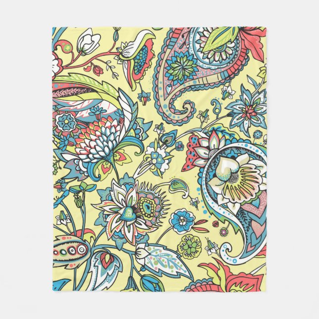 Paisley seamless pattern based on the traditional  fleecefilt (Framsidan)