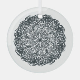 Paisley Snöre Mandala Julgransdekoration