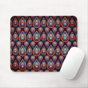 Paisley som Colorful Jewel Mönster Musmatta