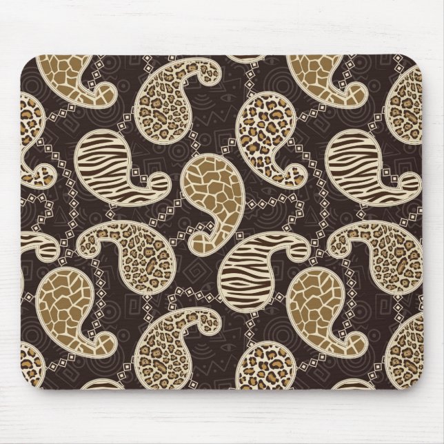 Paisley stilbakgrund musmatta (Framsidan)