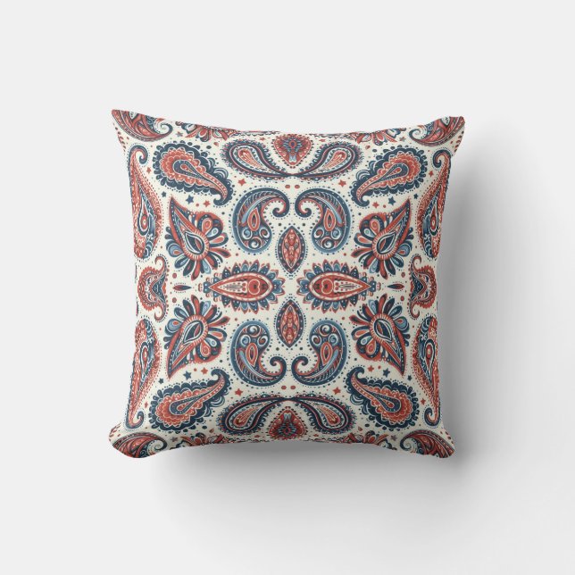 Paisley stolthet kudde (Framsida)