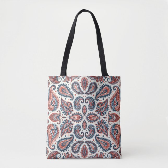 Paisley stolthet tygkasse (Framsida)