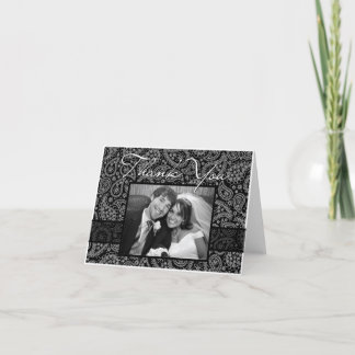 Paisley "tack" Photocard Tack Kort
