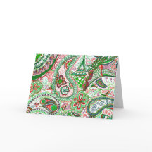 Paisley teckning - fängslande jul