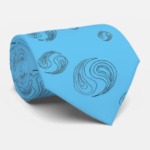 Paisley Tie Ljusblå