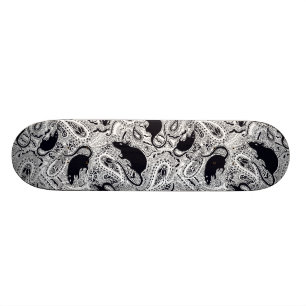 Paisley tjaller skateboarden mini skateboard bräda 18,5 cm
