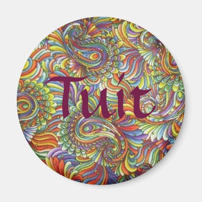 Paisley Tuit Magnet (Framsidan)