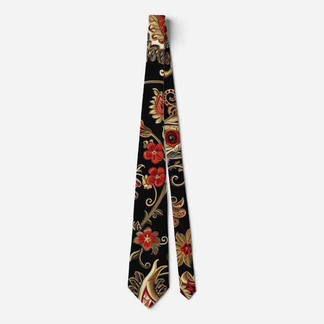 Paisley, viktoriansk, gotisk,  slips (Framsida)