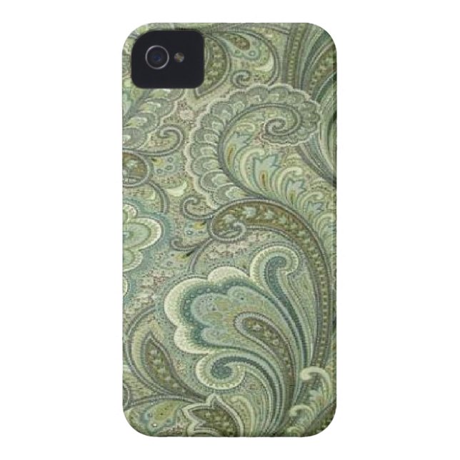 Paisley vis Fodral-Kompis iPhone 4 Case-Mate iPhone Skal (Baksidan)