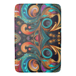 Paisley Vivid Bold Badrumsmatta