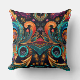 Paisley Vivid Bold Kudde