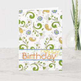 Paisleys trädgård - Anpassad Kort