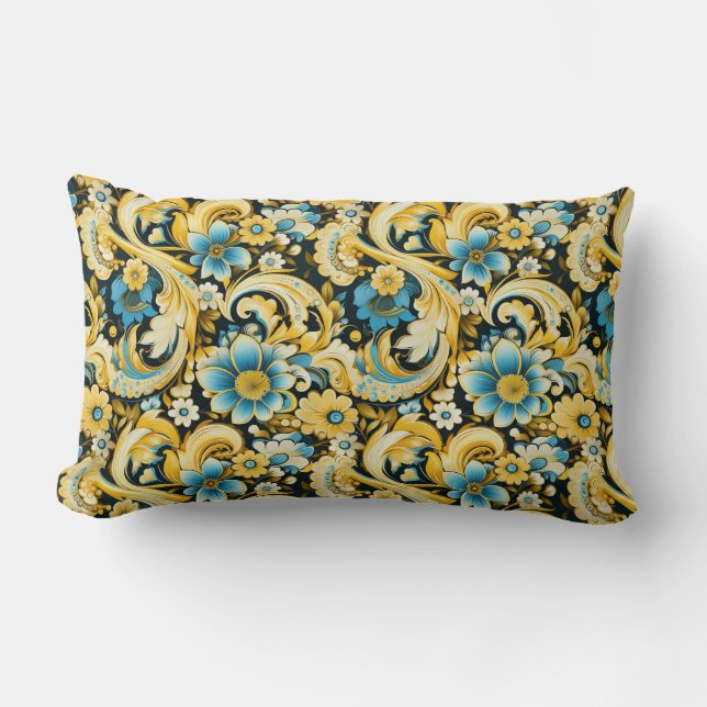 Paisleytryck Lumbarkudde (Framsida)