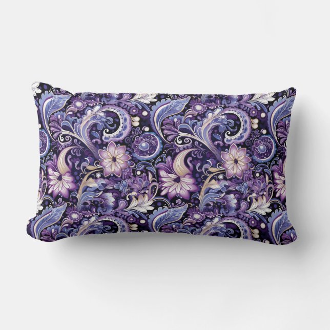 Paisleytryck Lumbarkudde (Framsida)