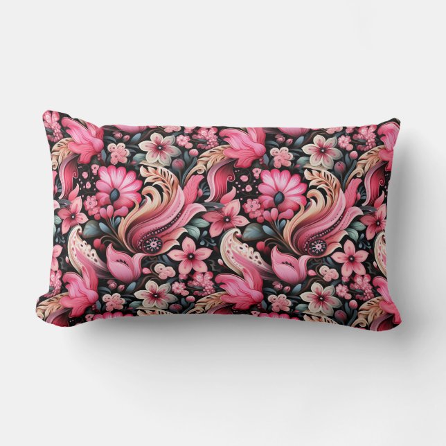 Paisleytryck Lumbarkudde (Framsida)