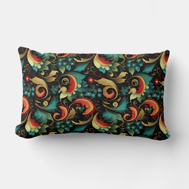 Paisleytryck Lumbarkudde (Framsida)