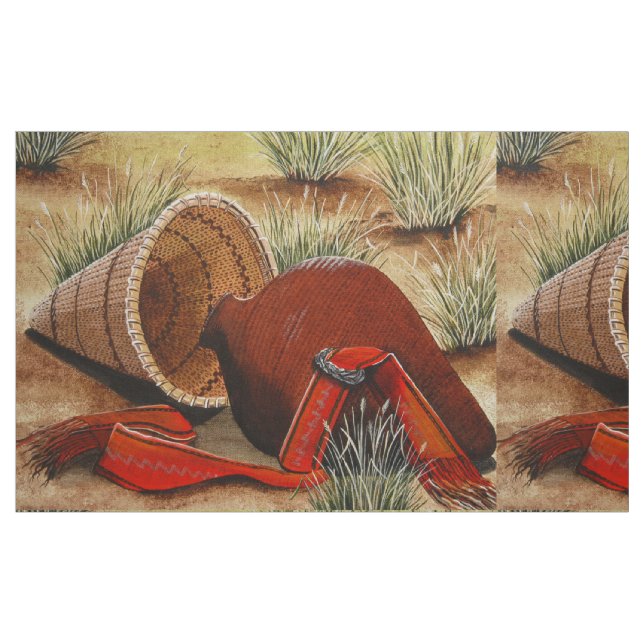 Paiute Basket Fabric Tyg (Fat Quarter)