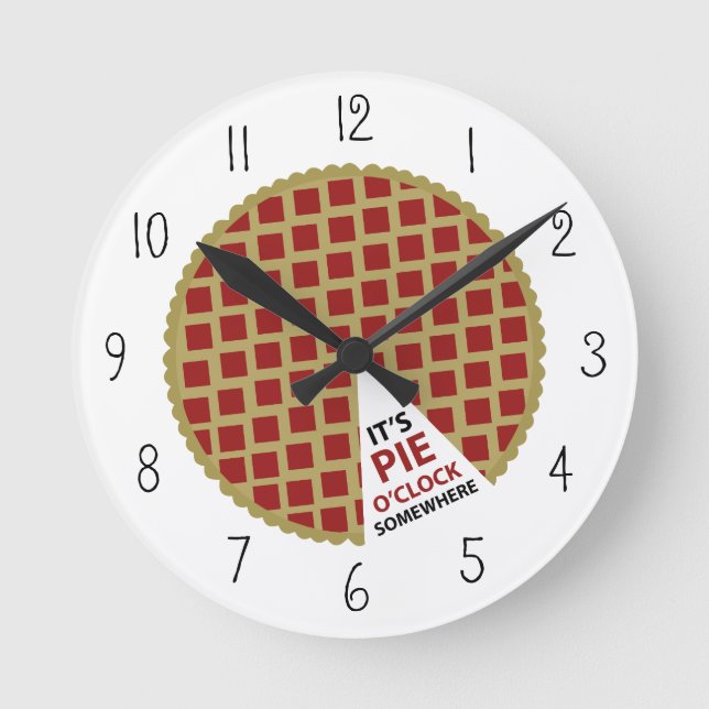 Paj Clock Rund Klocka (Framsida)