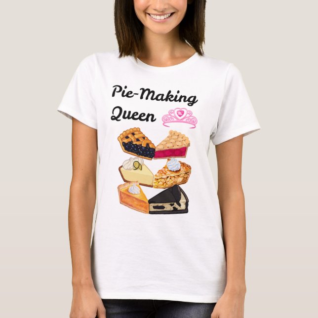 Paj-drottning T Shirt (Framsida)