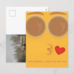 Paj Eyed Kisses Thanksgiving Helgdag vykort