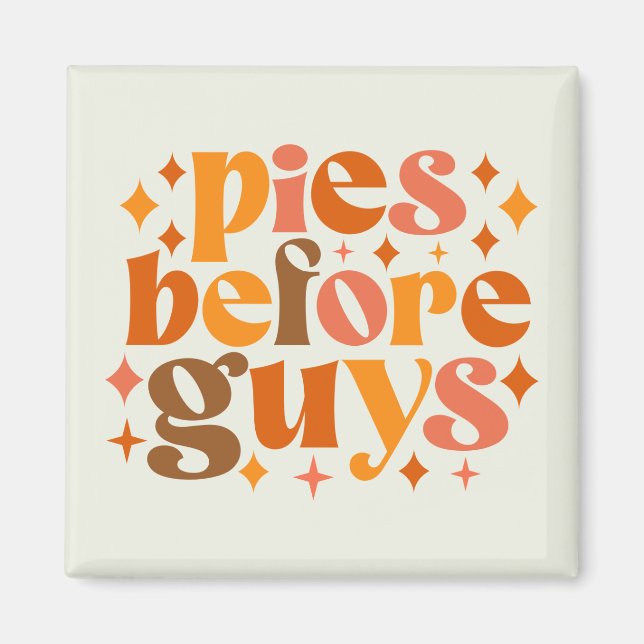 Paj Före killar Magnet (Framsidan)