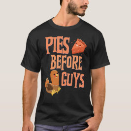 Paj Före Killar Paj Älskare Thanksgiving Roligt T Shirt