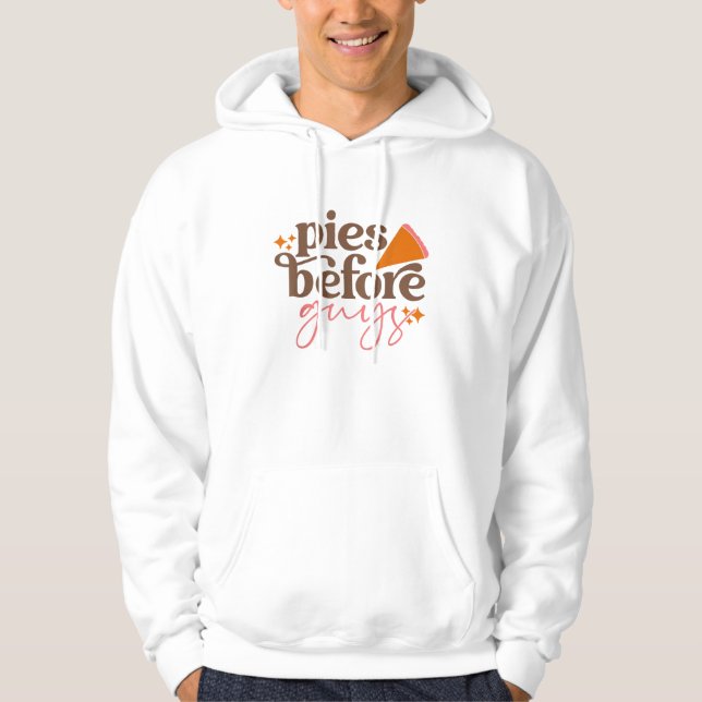 Paj Före killtjejer Kids Småbarn Thanksgiving Hoodie (Framsida)