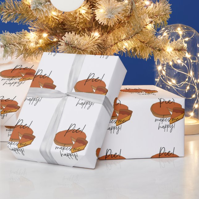 Paj gör mig Lycklig Paj Presentpapper (Helgdagar)