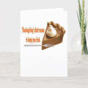 Paj-hälsningskort för thanksgiving helgkort