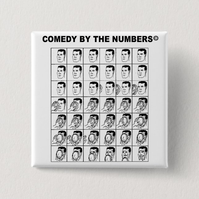 Paj i Ansikte - KNAPPEN Knapp (Framsida)