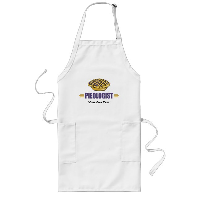 PAJ - Kärlek, etat, kummel, bageri, bageri, bageri Långt Förkläde (Framsidan)