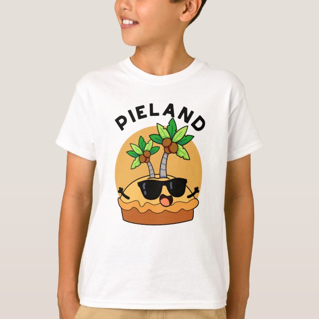 Paj-land Funny Island Pun T Shirt (Framsida)