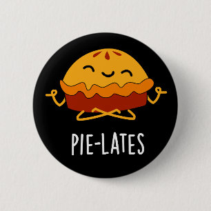 Paj lates Funny Food Paj Pun Mörk BG Knapp