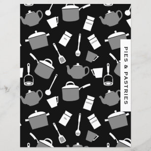 Paj & Pastries Divider   Svartvit köks