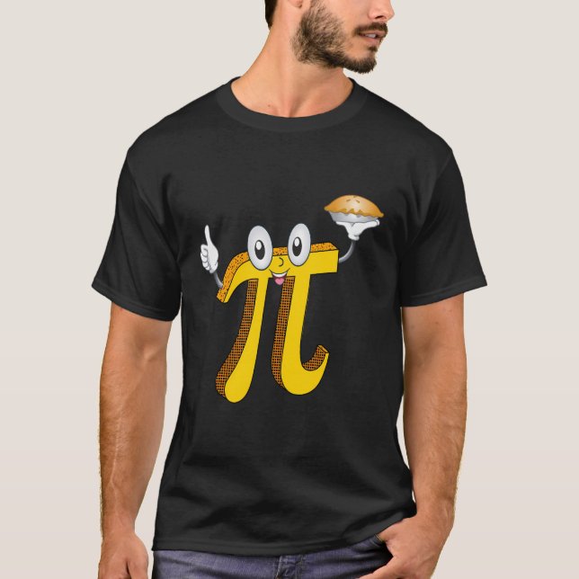 Paj Pi Day T Shirt (Framsida)