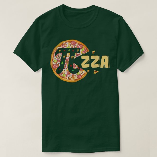 Paj Pizza Älskare Math Meme Math Nerd Pi Day 12822 T Shirt (Design framsida)