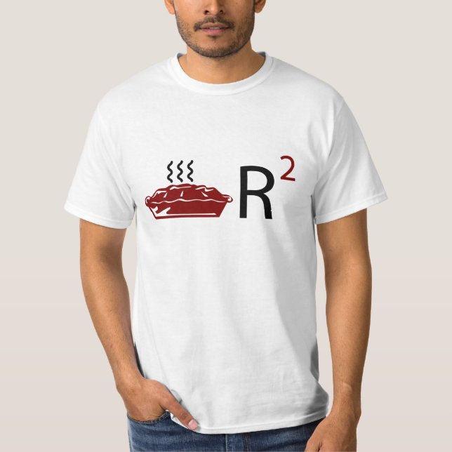 Paj R i kvadrat T-shirt (Framsida)